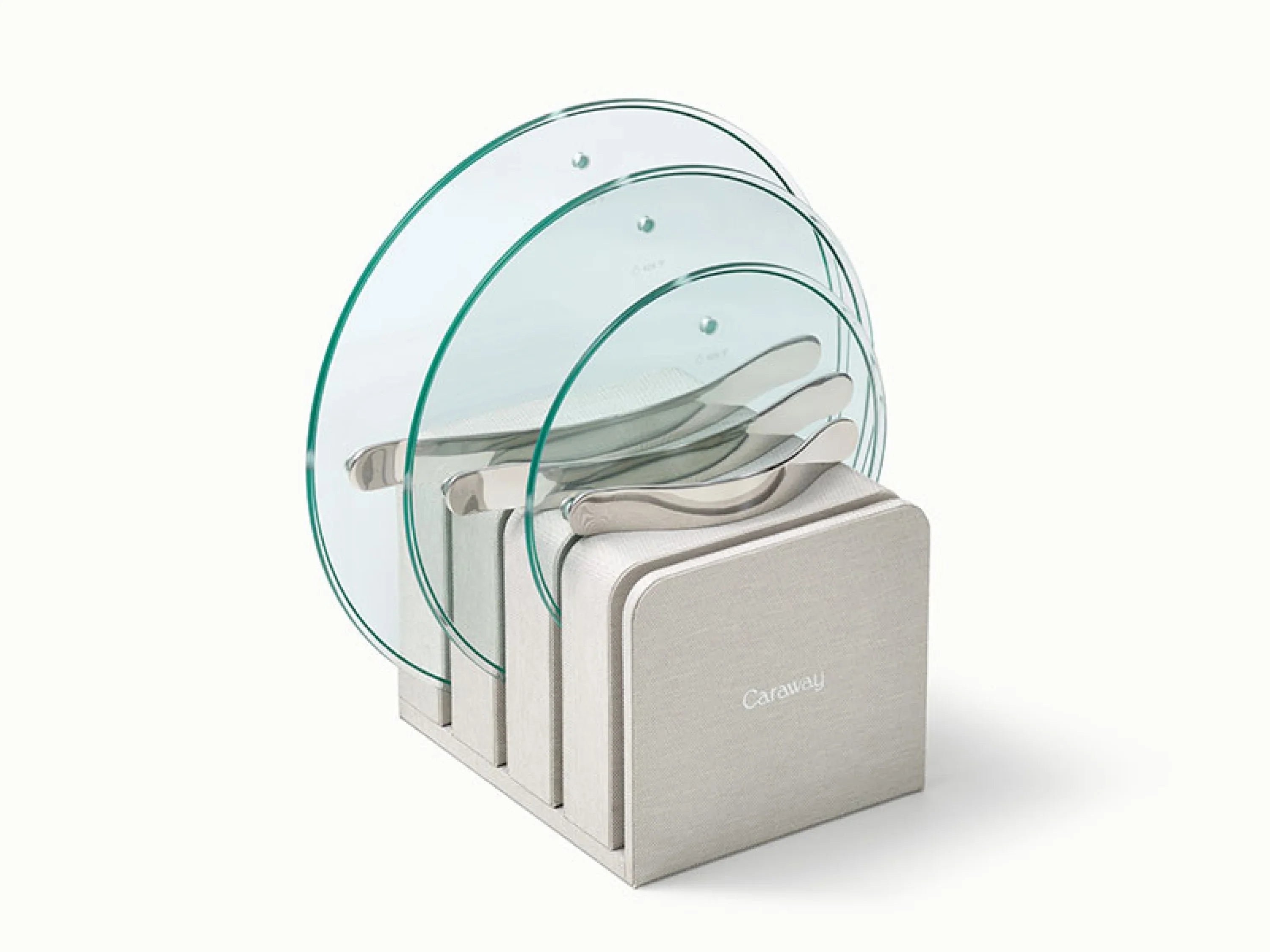 Glass Lid Set of 3
