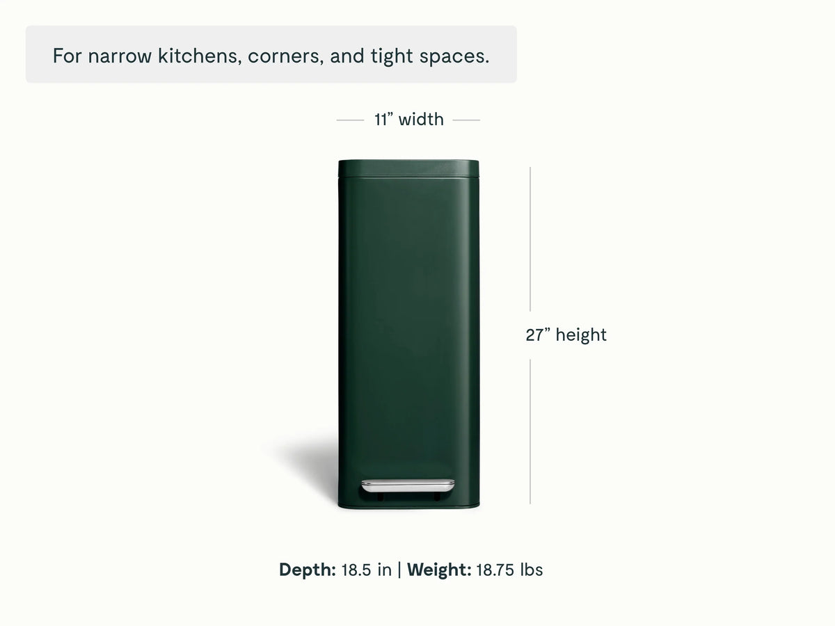 45L Slim Step Trash Can